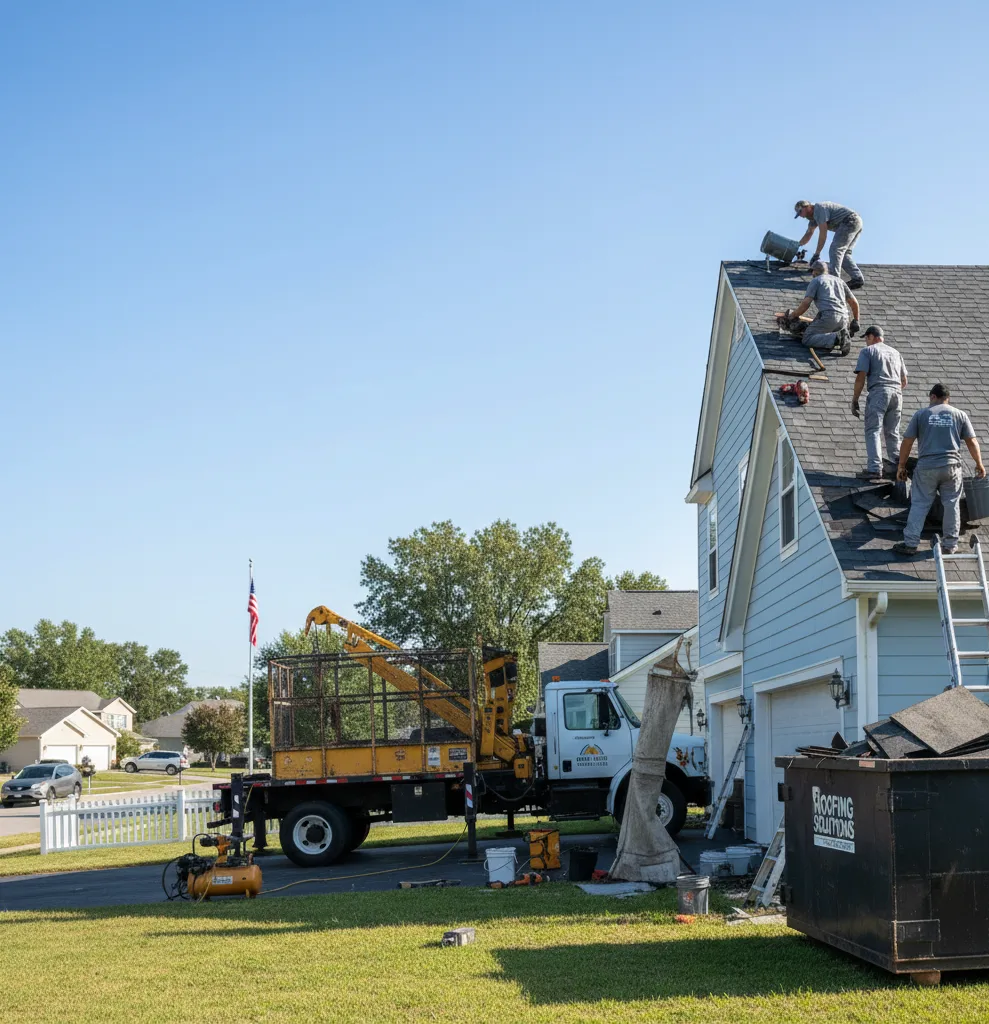 Flat Roof Repair in Ray, MI
